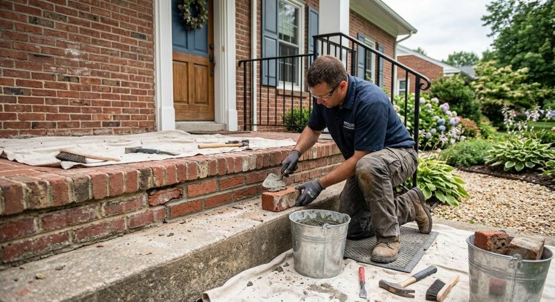 Brick Stairs Repair in Madison, TN