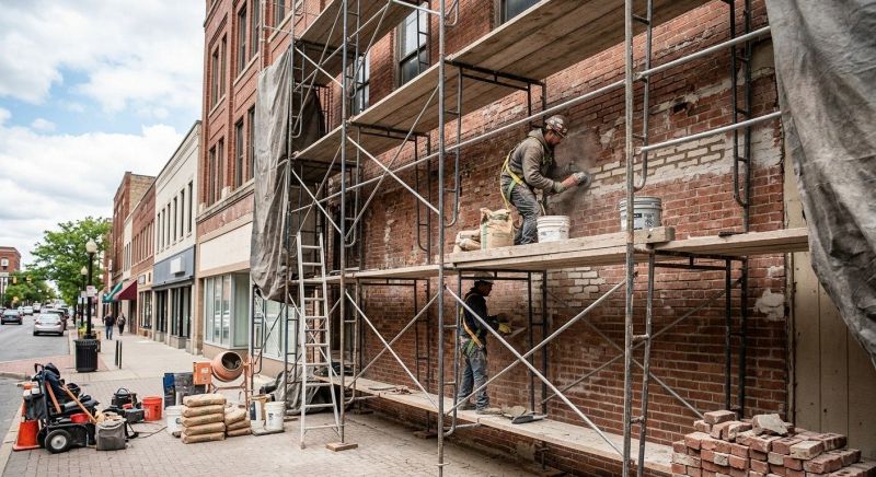 Commercial Masonry Repair in Bethpage, TN