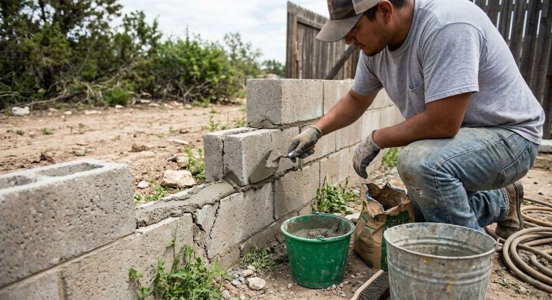 Concrete Block Repair in Portland, TN