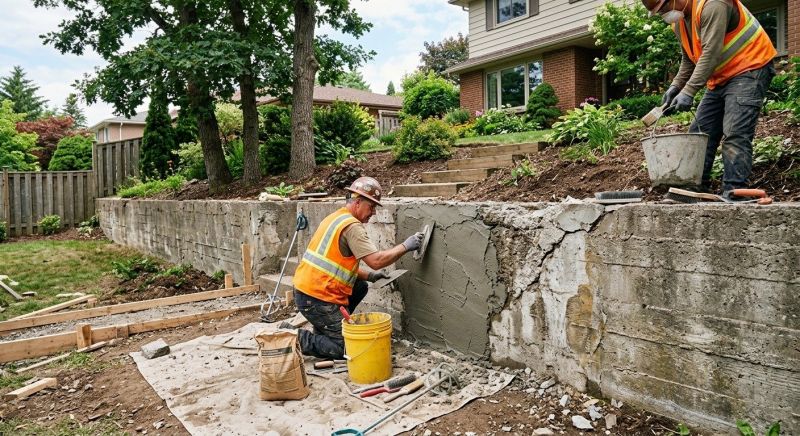 Retaining Wall Repair in Goodlettsville, TN