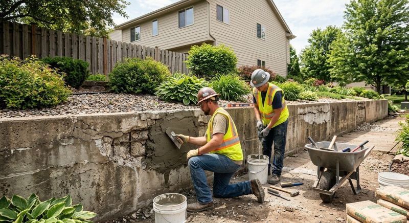 Retaining Wall Repair in Greenbrier, TN
