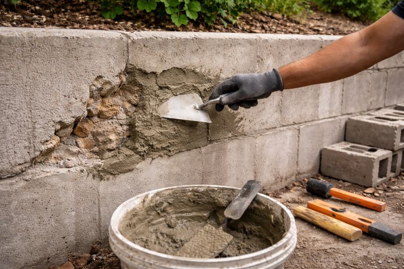 Retaining Wall Repair in Sumner County, TN