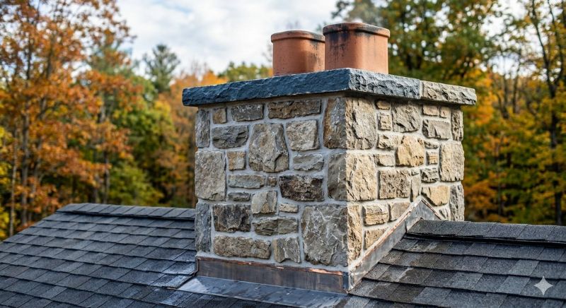 Stone Chimney Installation in Madison, TN