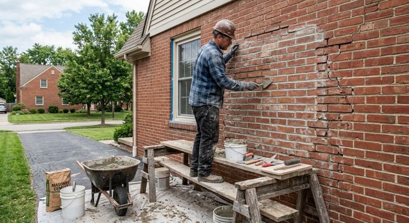 Stone Masonry Repair in Westmoreland, TN