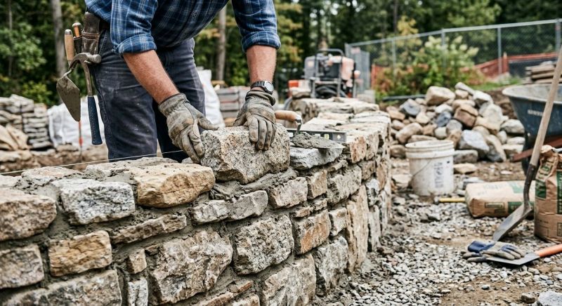 Stonework Installation in Wilson County, TN
